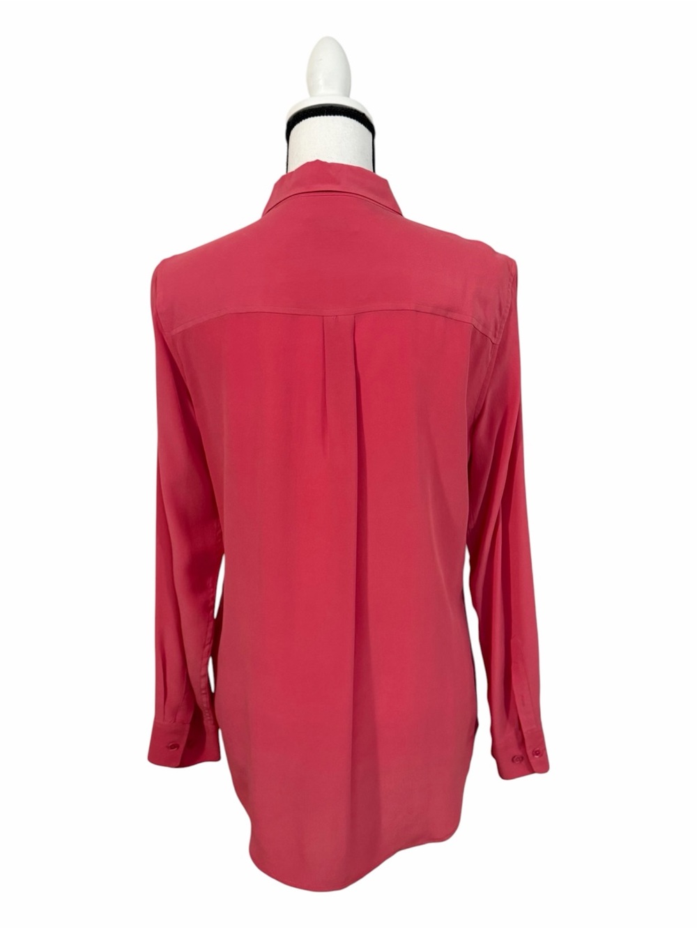 Equipment Femme 100% Silk Pink Button-Down Blouse Size M - Picture 5 of 11
